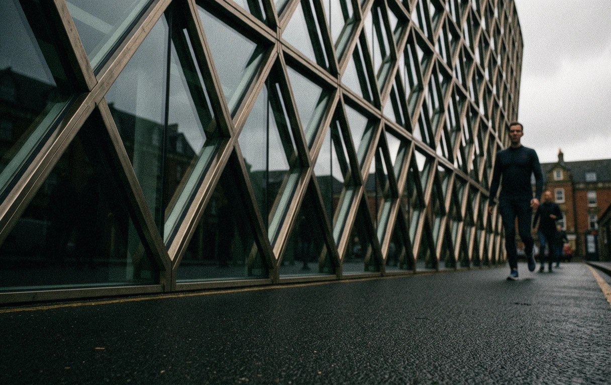 Architectural precision representing biological stability